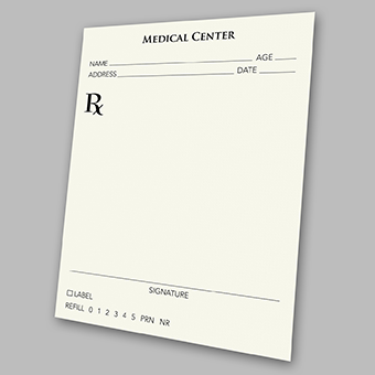 rx secure prescription pads